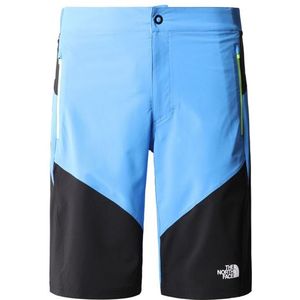 The North Face Felik Slim Tapered Heren Kortebroek Super Sonic Blue-Tnf Black 34