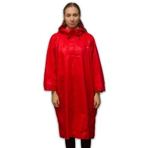 Wandelponcho Lowland Red XL