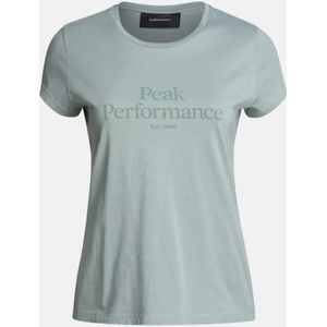 Peak Performance Original Dames T-shirt Ashen Green S