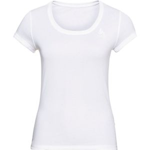 Odlo Active F Dry Light Eco Dames T-shirt White XS