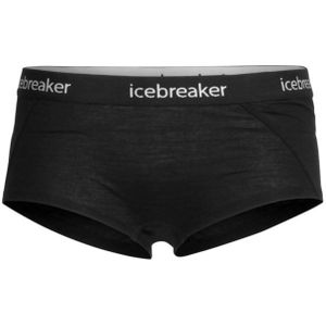 Icebreaker Sprite Hot Pants Dames Ondergoed Black S