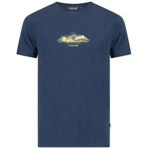 Life-line Life Line Philip Men's Heren T-shirt Navy Melange XXL