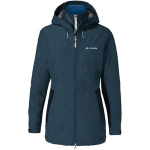 Vaude Valsorda Dames 3 in 1 jas Dark Sea 42