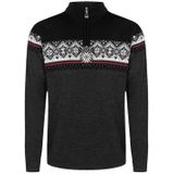 Dale of Norway Moritz Masc Heren Trui Darkcharcoal Raspberry Black XL