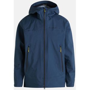 Peak Performance Vislight Gore-Tex Light Heren Hardshell Jas Blue Steel M