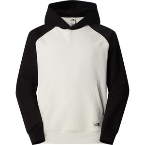 The North Face Heritage Hoodie Trui Heren White Dune - TNF Black L