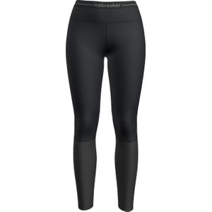 Icebreaker ZoneKnit 200 Thermobroek Dames Black/Jet HTHR/CB S