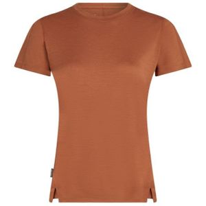Icebreaker - Merino 150 Ace S/S Tee - Merinoshirt - Bruin - 100% Wol
