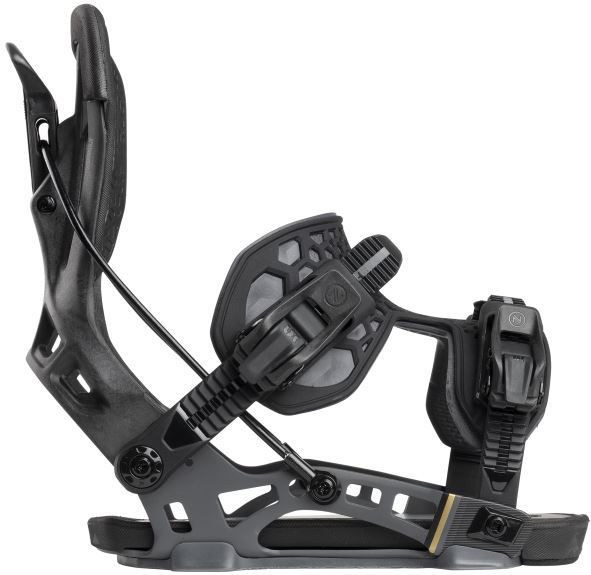 Nidecker Flow Nx2-Carbon Snowboardbinding Black XL