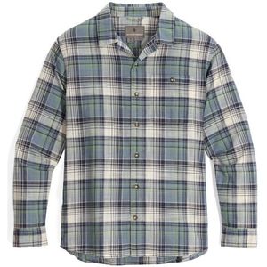 Royal Robbins Redwood Plaid L/S Shirt Heren Sea Pismo Pld L
