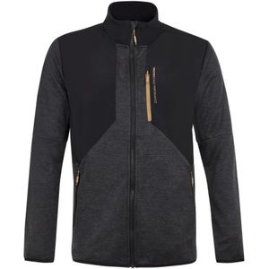 Protest Prtcait Full Zip Fleece Heren True Black L