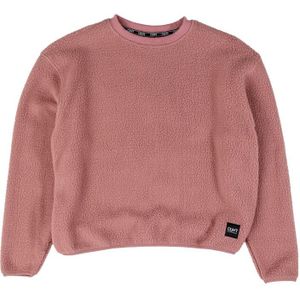 Colourwear Snug Pile Crew Trui Dames Dark Rose M