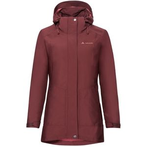 Vaude Idris III Dames 3 in 1 jas Dark Cherry 40