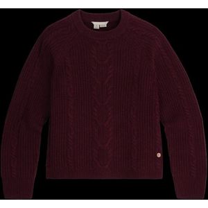 Royal Robbins Rockcraft Cable Crew Trui Dames Loganberry Htr L