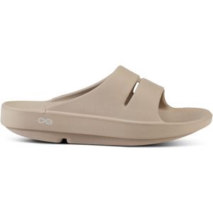Oofos - OOahh Slipper - Nomad - Gezondheidsslipper - Zwart - Rubber