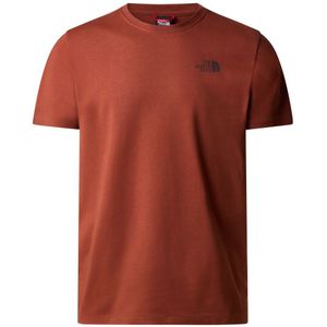 The North Face Redbox Celebration Heren T-shirt Brandy Brown M