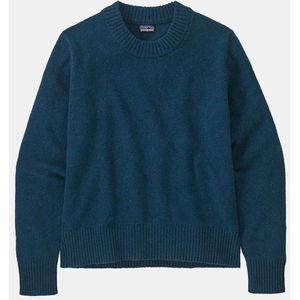 Patagonia - Recycled Wool-Blend Crewneck - Dames Trui - Nouveau Green