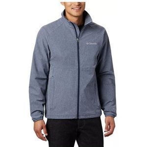 Columbia Heather Canyon Non Hooded Heren Softshell Collegiate Navy L