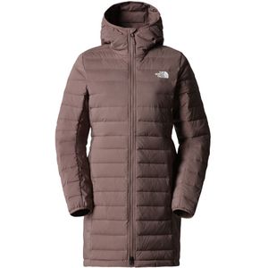 The North Face Belleview Stretch Down Dames Parka Deep Taupe M