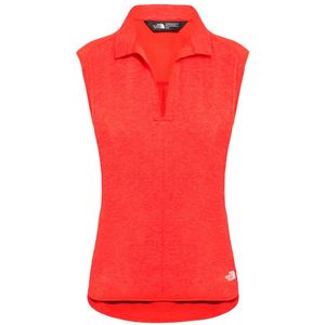 The North Face W Inlux S/L Top Dames Hemd Juicy Red Dark M