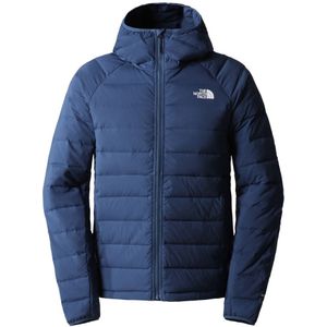 The North Face Belleview Stretch Down Hoodie Heren Isolatiejas Shady Blue M