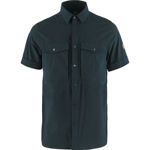 Fjallraven Abisko Trekking SS Shirt Heren Dark Navy XL