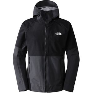 The North Face Jazzi Futurelight Heren Hardshell Jas Asphalt Grey - TNF Black M