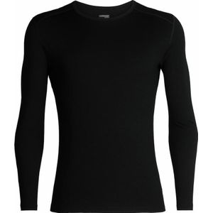 Ondershirt Icebreaker Mens 260 Tech LS Crewe Black