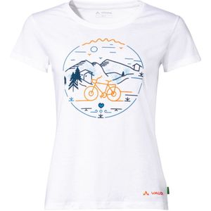 Vaude Cyclist V Dames T-shirt White/White 36