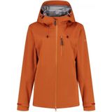 Blue loop W Virga Shell Rainjacket Dames Regenjas Rust L