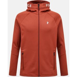 Peak Performance Rider Zip Hood Vest Heren Spiced L