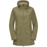 Jack wolfskin Dakar Parka Jas Dames Bay Leaf M