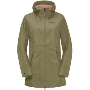 Jack wolfskin Dakar Parka Jas Dames Bay Leaf M