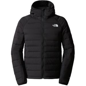 The North Face Belleview Stretch Down Hoodie Heren Isolatiejas Tnf Black S