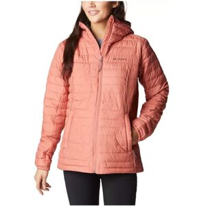 Columbia Silver Falls Hooded Dames Isolatiejas Dark Coral S