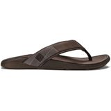 Olukai Tuahine Heren Slipper Dark Wood/Dark Wood 42