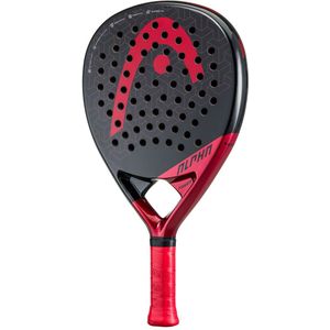 Head Graphene 360+ Alpha Power Padel Racket Black/Red O/S