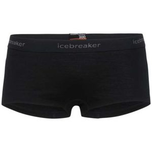 Icebreaker Oasis Boy Shorts Dames Ondergoed Black XL