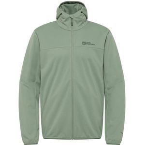 Jack wolfskin Feldberg Hoody Softshell Jas Heren Eucalyptus M