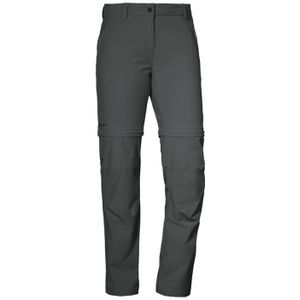 Schoffel Pants Ascona Zip Off Afritsbroek Dames asphalt 84