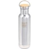 Klean Kanteen 18Oz Reflect /Stainless Uni Bamboo Cap Drinkfles Mirrored Stainless 540 ml