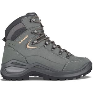 Lowa Renegade Evo Ll Mid Hoge Wandelschoen Dames Graphite/Apricote 6,5