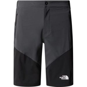 The North Face Felik Slim Tapered Kortebroek Heren Monument Grey - TNF Black 34