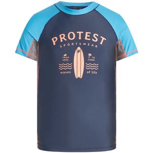 Protest Prtakino Short Sleeve Surf Kinder Zwemshirt Night Skyblue 104