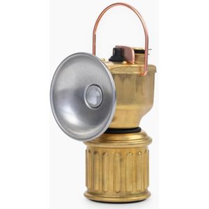 Barebones Miners Lantern Lamp Brass