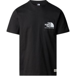 The North Face Berkeley California Pocket S/S T-Shirt Heren TNF Black L