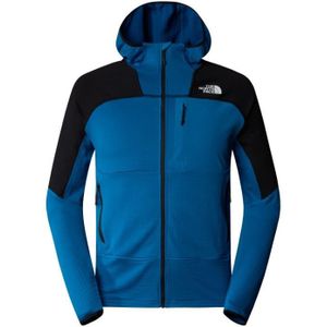 The North Face Stormgap Powergrid Hoodie Fleece Heren Adriatic Blue/Adriatic Blue/TNF Black M