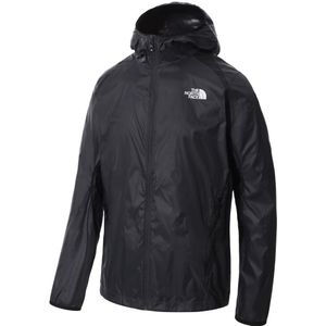 The North Face Athletic Outdoor Wind Full Zip Jacket Heren Jas Asphalt Grey-Tnf Black XL