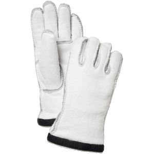 Hestra Heli Ski Female Liner - 5 Finger Accessoire Dames Handschoen Offwhite 7