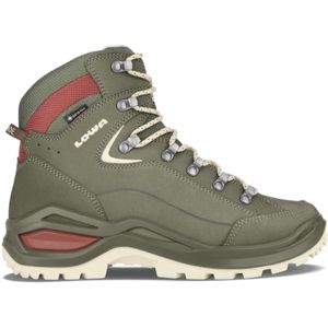 Lowa Renegade Evo Gtx Mid Hoge Wandelschoen Dames Grey Green/Panna 7,5